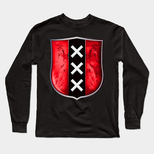 I AmSterdam Long Sleeve T-Shirt by WkDesign